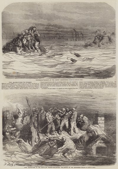 Las inundaciones en Francia de Gustave Dore